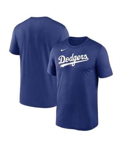 Men's Royal Los Angeles Dodgers New Legend Wordmark T-shirt $24.50 T-Shirts