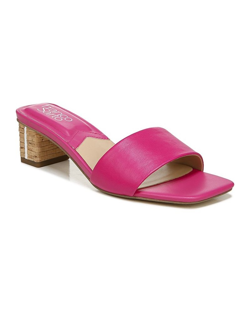 Cruella Slide Sandals Pink $42.51 Shoes