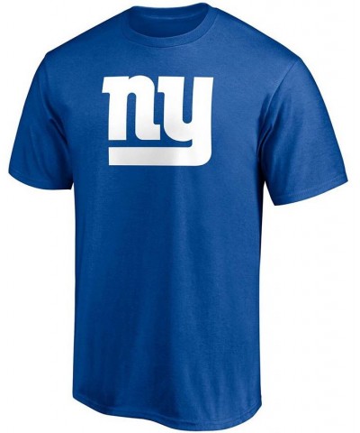 Men's Saquon Barkley Royal New York Giants Player Icon Name and Number T-shirt $19.79 T-Shirts