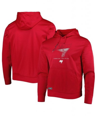 Men's Red Tampa Bay Buccaneers Combine Authentic Watson Pullover Hoodie $18.80 Sweatshirt