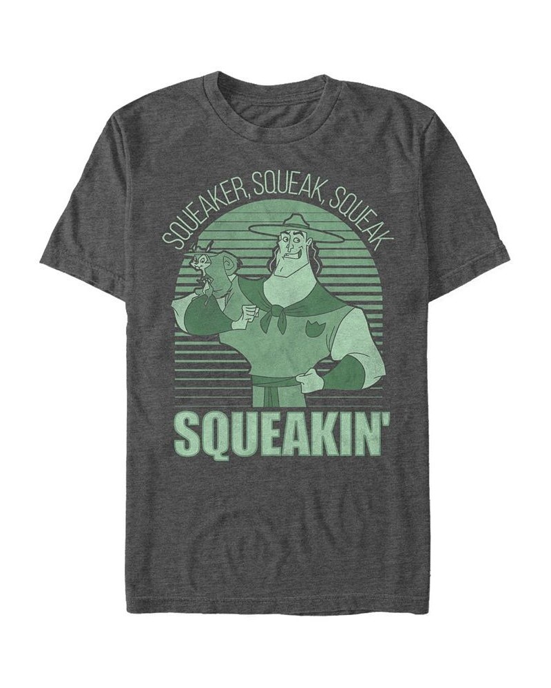 Disney Men's Emperor's New Groove Squirrel Whisperer Short Sleeve T-Shirt Gray $18.54 T-Shirts