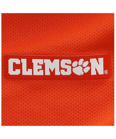 Men's Orange Clemson Tigers Performance Polo Shirt $27.60 Polo Shirts