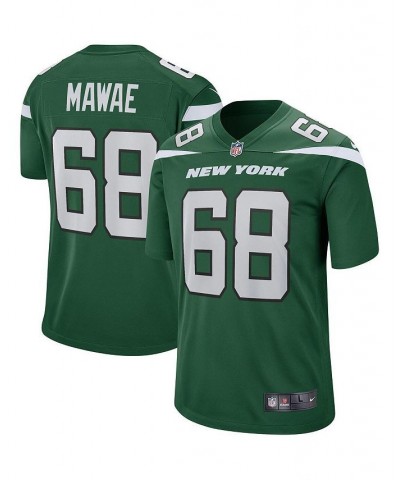 Men's Kevin Mawae Gotham Green New York Jets Game Retired Player Jersey $33.17 Jersey