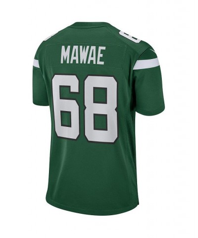 Men's Kevin Mawae Gotham Green New York Jets Game Retired Player Jersey $33.17 Jersey