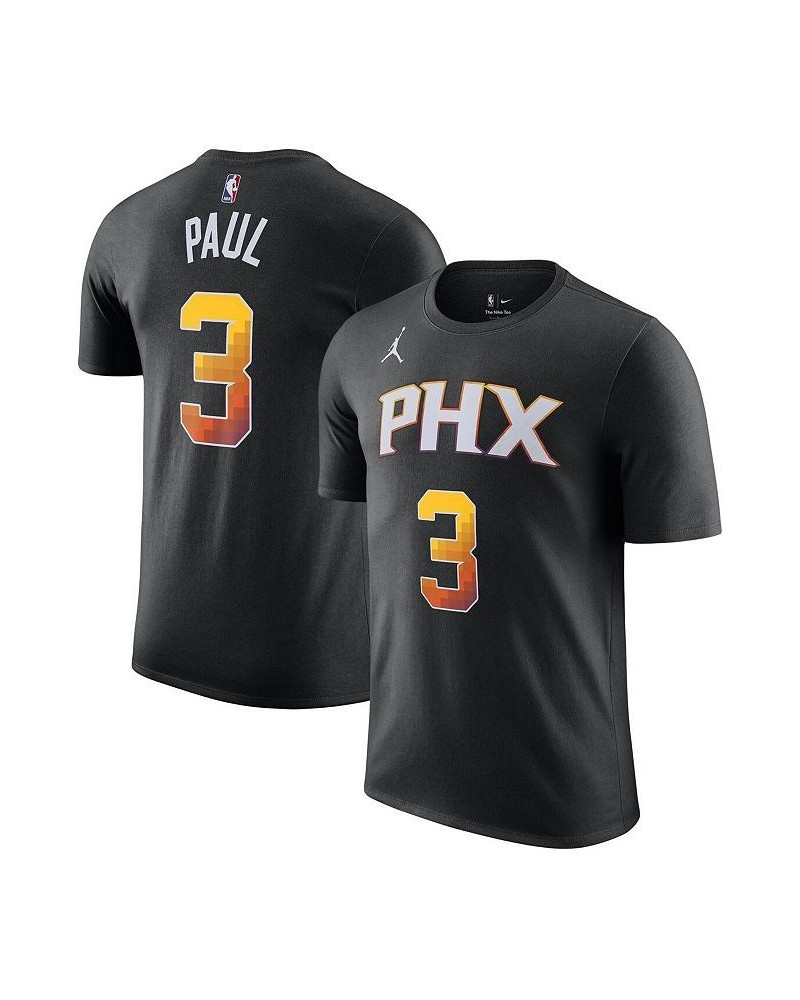 Men's Brand Chris Paul Black Phoenix Suns 2022/23 Statement Edition Name and Number T-shirt $26.09 T-Shirts