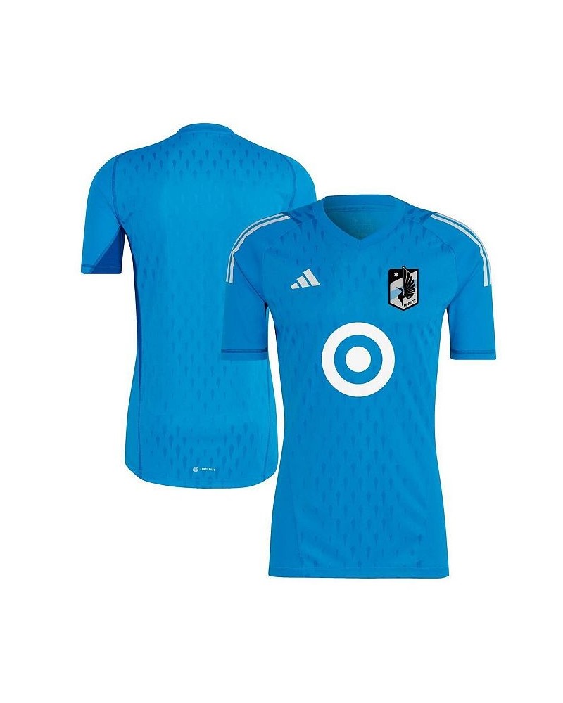 Men's Blue Minnesota United FC 2023 Replica Goalkeeper Jersey $55.90 Jersey