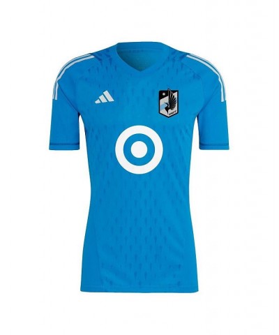 Men's Blue Minnesota United FC 2023 Replica Goalkeeper Jersey $55.90 Jersey