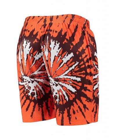 Men's Orange Cleveland Browns Retro Static Mesh Lounge Shorts $28.99 Shorts