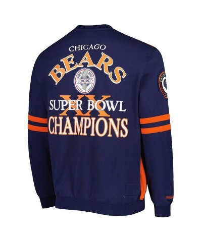 Men's Orange Chicago Bears All Over 2.0 Pullover Sweatshirt $54.00 Sweatshirt