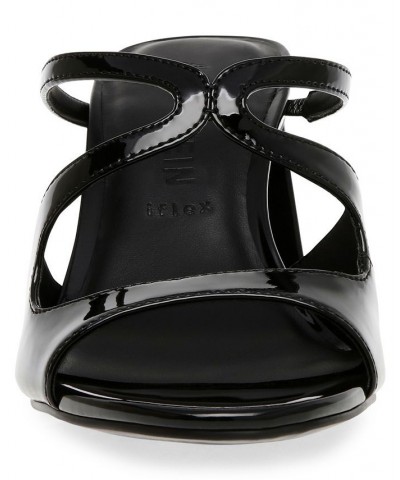 Women's Anita Dress Sandal Slide Black $49.50 Shoes