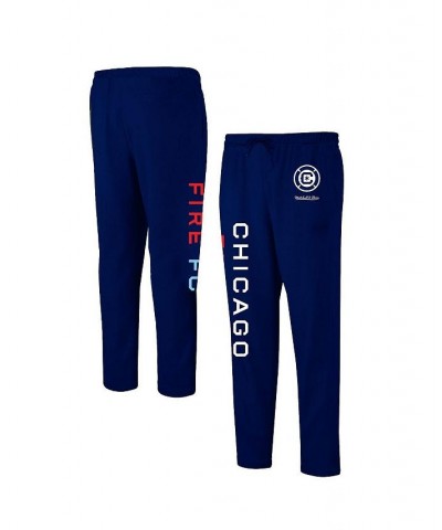 Men's Navy Chicago Fire Premium Jogger Pants $42.75 Pants