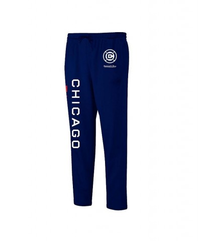 Men's Navy Chicago Fire Premium Jogger Pants $42.75 Pants