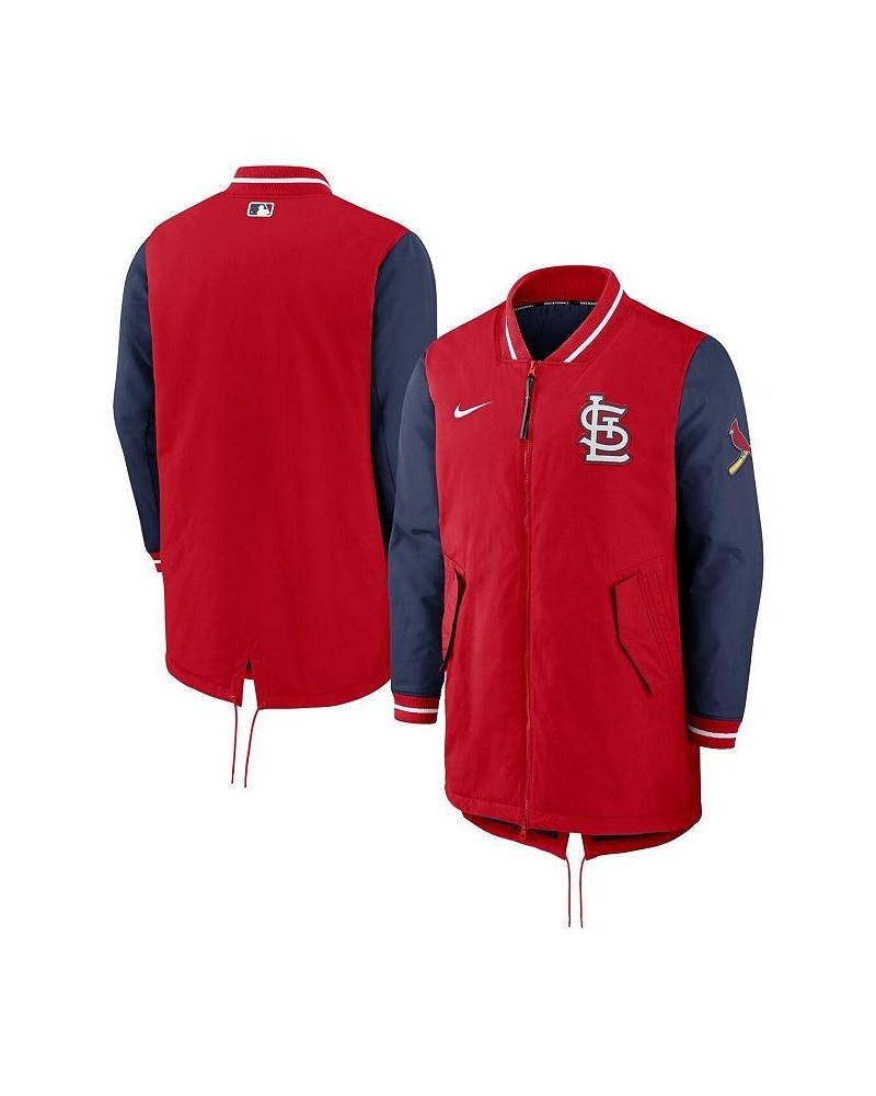 Men's Red St. Louis Cardinals Dugout Performance Full-Zip Jacket $103.50 Jackets