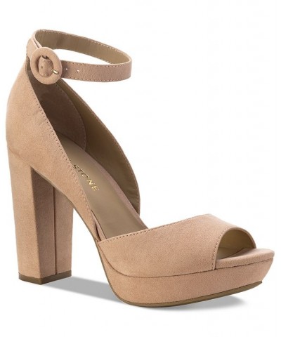 Reeta Block-Heel Platform Sandals PD07 $33.36 Shoes