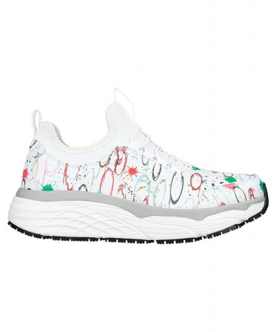 Women's Max Cushioning Elite SR - Serotina Work Sneakers Multi $36.75 Shoes