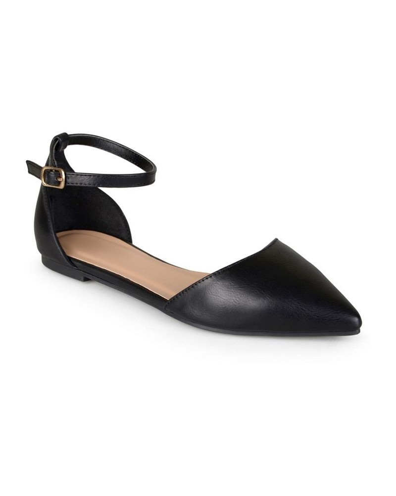 Women's Reba Flats Black $33.60 Shoes