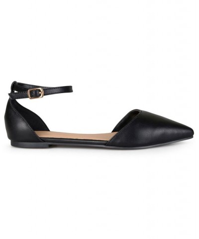 Women's Reba Flats Black $33.60 Shoes