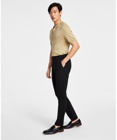 Men's Infinite Stretch Skinny-Fit Dress Pants Black $27.99 Pants