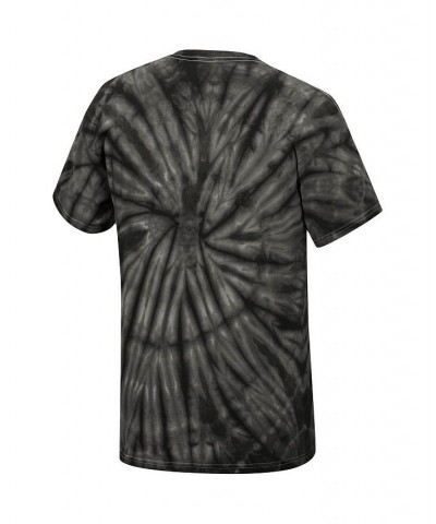 Men's Black Lafc Vintage-Look Tie Dye T-shirt $23.65 T-Shirts