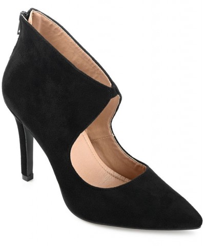 Women's Junniper Keyhole Stilettos Black $51.70 Shoes