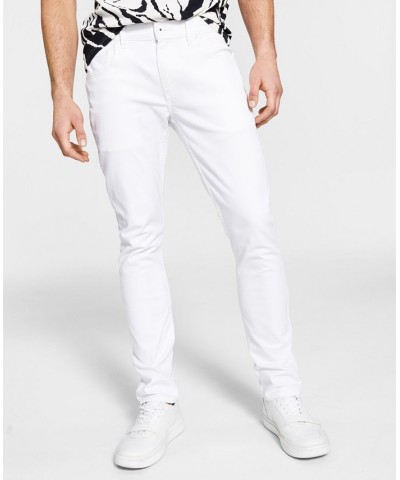 Men's Skinny-Fit White Jeans White $18.00 Jeans