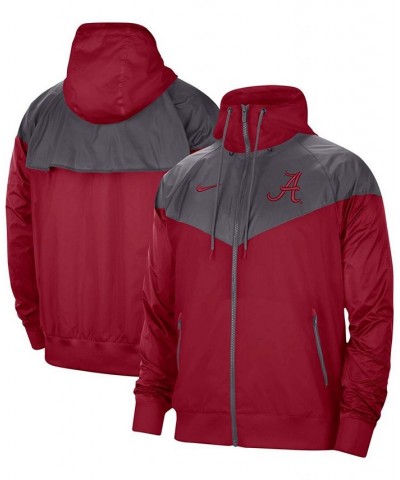 Men's Crimson Alabama Crimson Tide Windrunner Full-Zip Jacket $48.39 Jackets