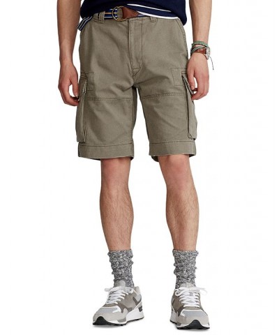 Men's Shorts 10-1/2" Inseam Classic Gellar Cargo Shorts Green $51.00 Shorts