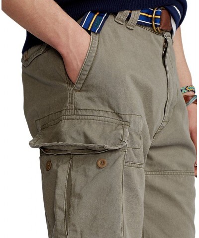 Men's Shorts 10-1/2" Inseam Classic Gellar Cargo Shorts Green $51.00 Shorts