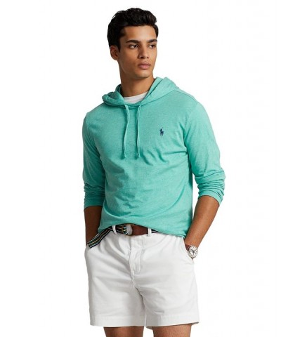 Men's Jersey Hooded T-Shirt Green $40.55 T-Shirts