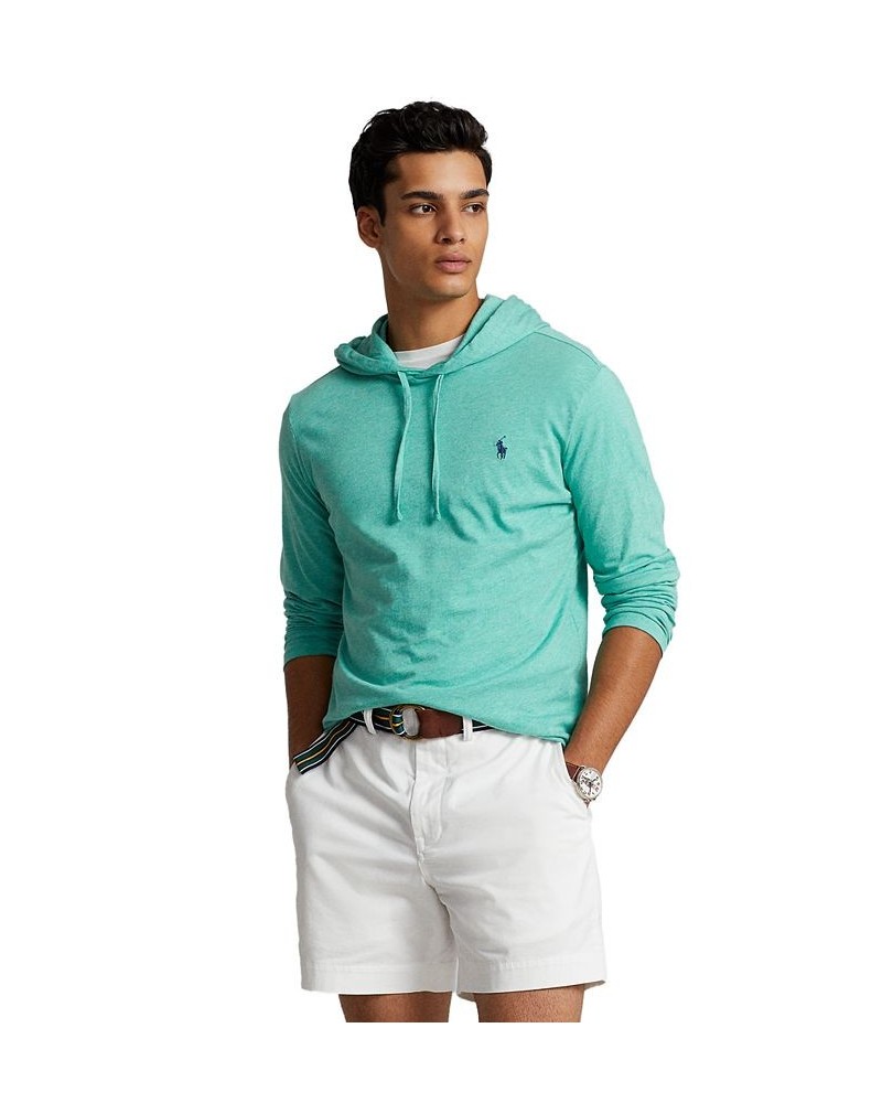 Men's Jersey Hooded T-Shirt Green $40.55 T-Shirts