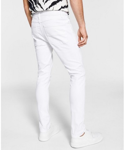 Men's Skinny-Fit White Jeans White $18.00 Jeans