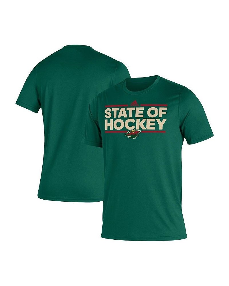 Men's Green Minnesota Wild Dassler Creator T-shirt $18.45 T-Shirts