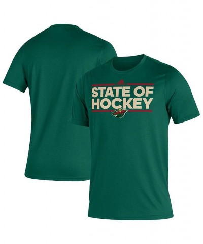 Men's Green Minnesota Wild Dassler Creator T-shirt $18.45 T-Shirts