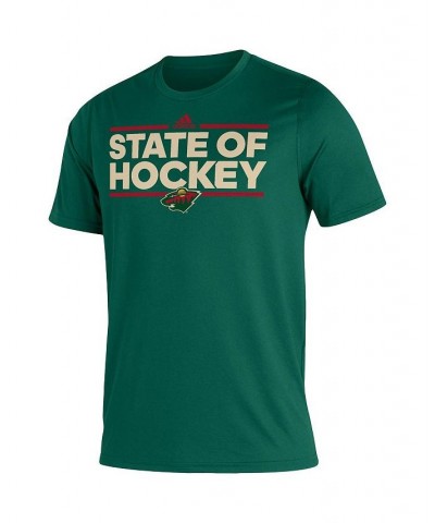 Men's Green Minnesota Wild Dassler Creator T-shirt $18.45 T-Shirts