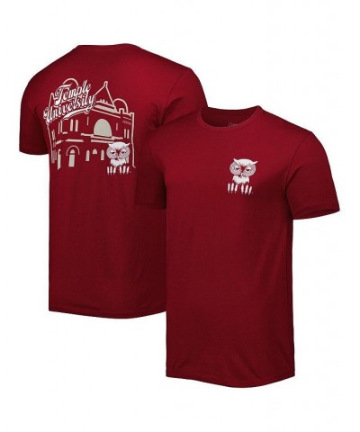 Men's Cherry Temple Owls Mascot Scenery Premium T-shirt $20.79 T-Shirts