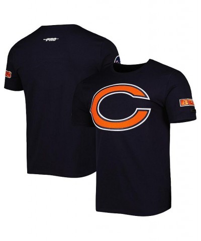 Men's Navy Chicago Bears Mash Up T-shirt $35.00 T-Shirts