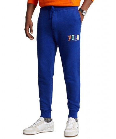 Men's RL Fleece Logo Jogger Pants Blue $47.36 Pants