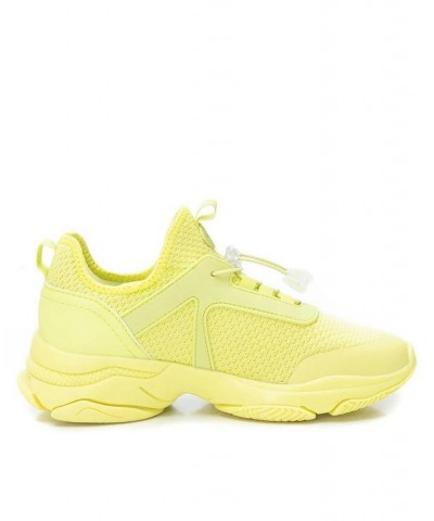 Women's Sneakers By 14101203 Yellow $32.88 Shoes