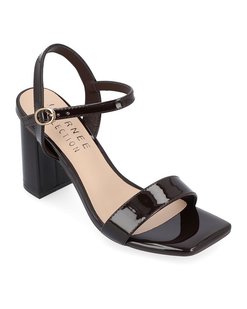 Women's Tivona Sandals Brown $43.20 Shoes