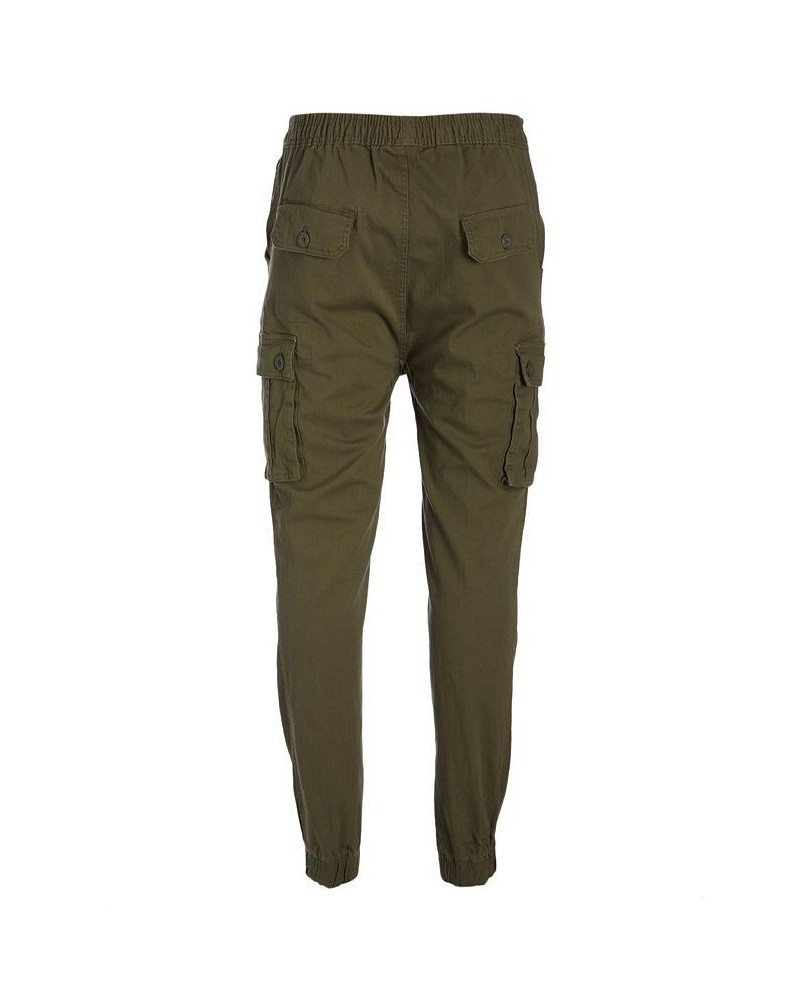 Men's Cotton Stretch Twill Cargo Joggers PD02 $27.00 Pants