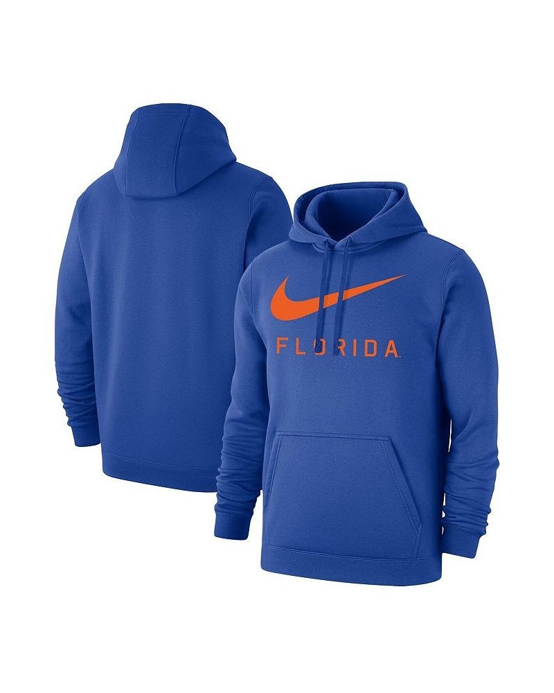 Men's Royal Florida Gators Big Swoosh Club Pullover Hoodie $39.95 Sweatshirt