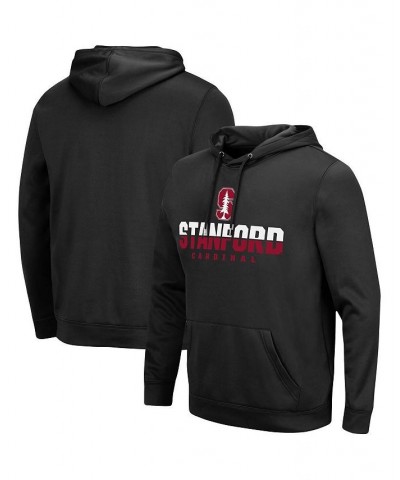 Men's Black Stanford Cardinal Lantern Pullover Hoodie $26.65 Sweatshirt