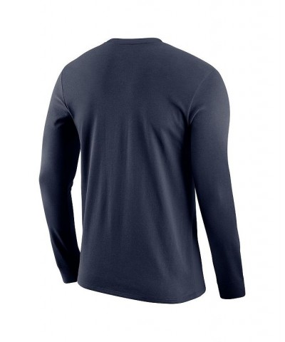 Men's Navy Ole Miss Rebels Team Lockup 2-Hit Long Sleeve T-shirt $18.40 T-Shirts