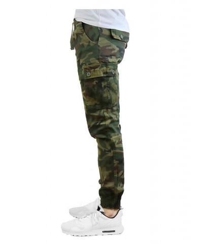 Men's Cotton Stretch Twill Cargo Joggers PD02 $27.00 Pants