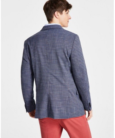 Men's Modern-Fit Check Sport Coat Multi $58.88 Blazers