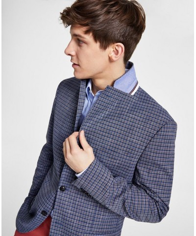 Men's Modern-Fit Check Sport Coat Multi $58.88 Blazers