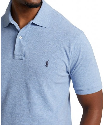 Men's Big & Tall Classic-Fit Cotton Mesh Polo Jamaica Heather $55.20 Polo Shirts