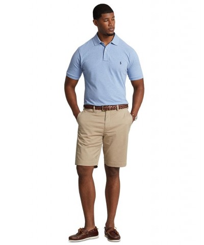 Men's Big & Tall Classic-Fit Cotton Mesh Polo Jamaica Heather $55.20 Polo Shirts