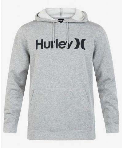 Men's One and Only Fleece Pullover Hoodie Gray $32.50 Sweatshirt