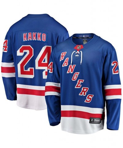 Men's Kaapo Kakko Blue New York Rangers Home Premier Breakaway Player Jersey $63.45 Jersey